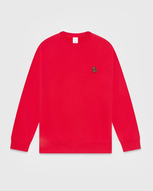 CLASSIC CREWNECK Red Sweatshirt