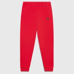 CLASSIC RELAXED FIT RED SWEATPANT