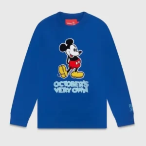 Disney x Ovo® Classic Mickey Crewneck Blue Shirt