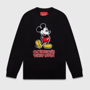 Disney x Ovo® Classic Mickey Crewneck Black Shirt
