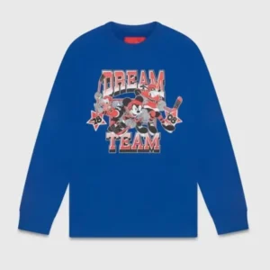 Ovo® Dream Team Crewneck Blue Sweatshirt